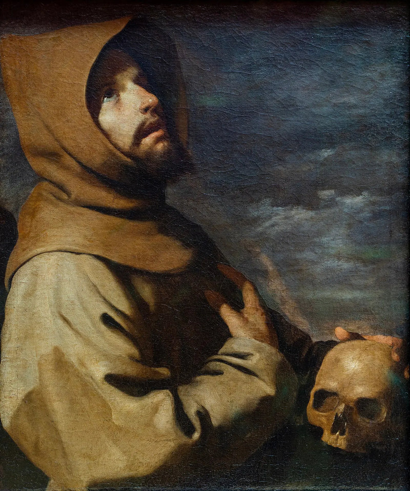 Aziz Fransisko İlahi Coşku İçinde - Francisco de Zurbarán