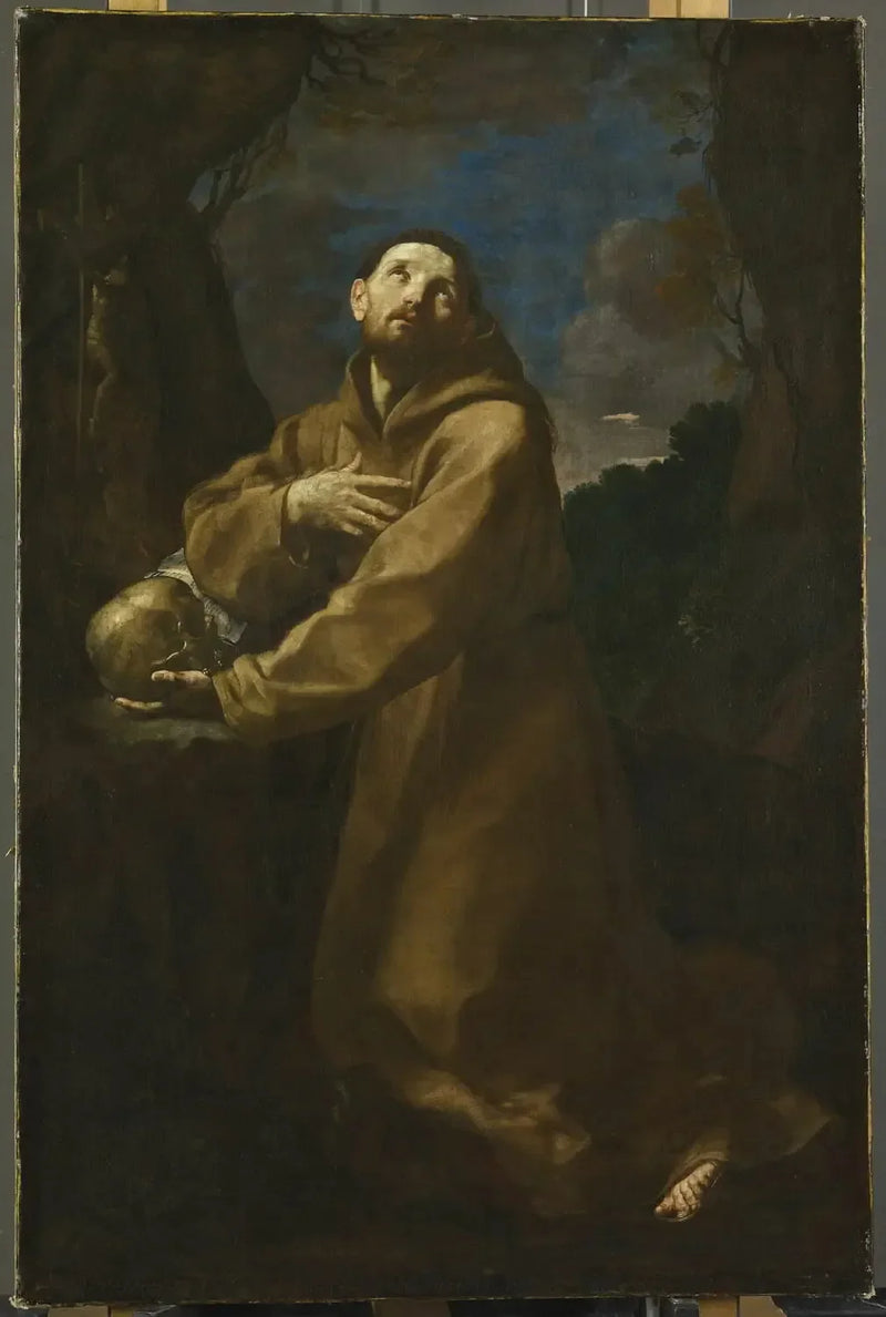 Saint François meditasyonunda - Guido Reni