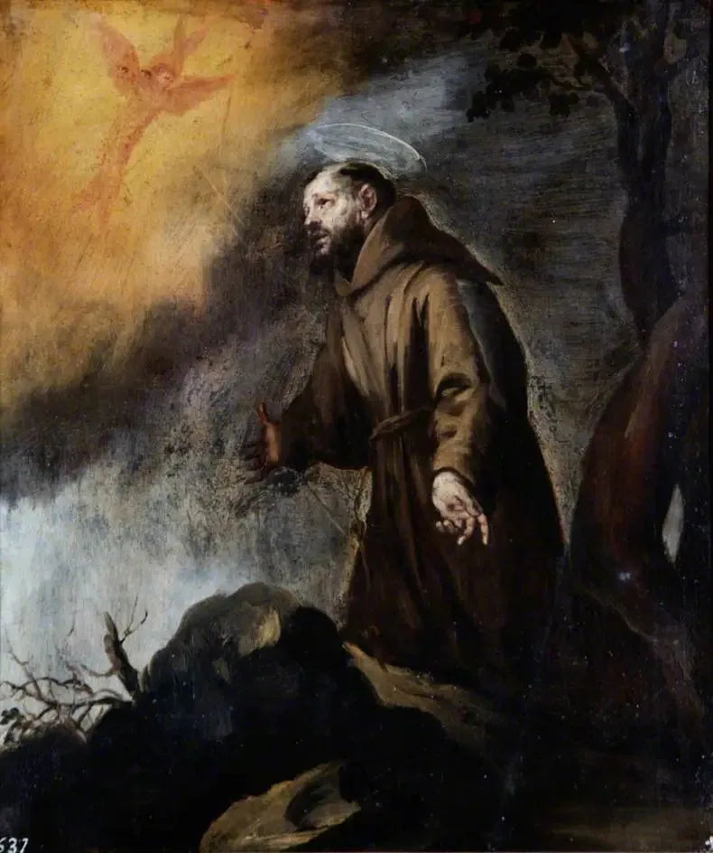 Aziz Fransis Stigmaları Alırken - Bartolomé Esteban Murillo