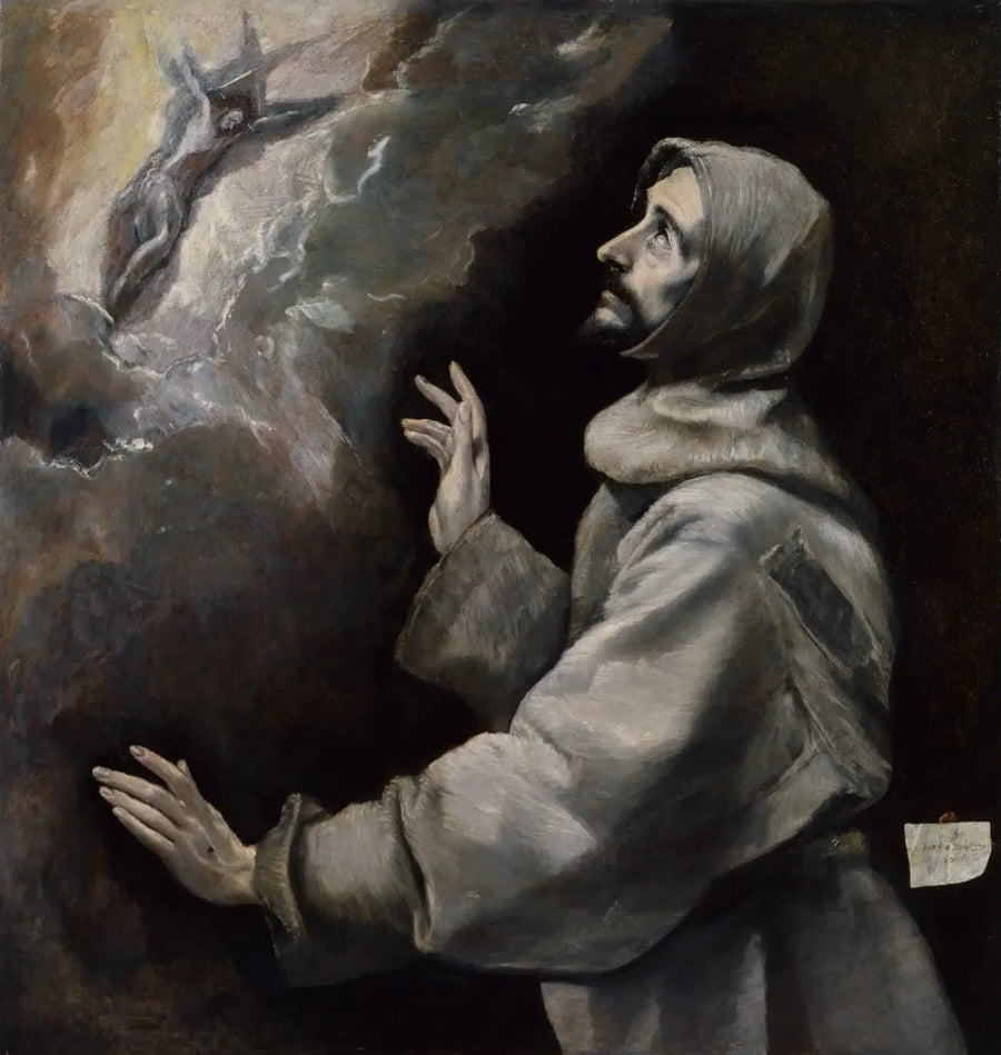 Aziz Fransis Stigmaları Alırken - El Greco