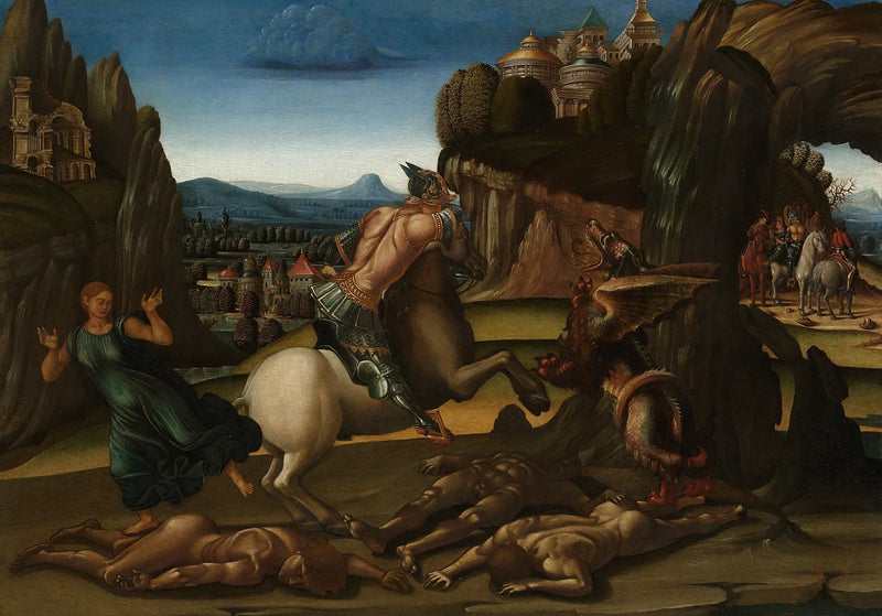 Saint Georges ve Ejderha - Luca Signorelli