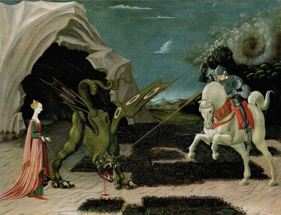 Saint Georges ve Ejderha - Paolo Uccello