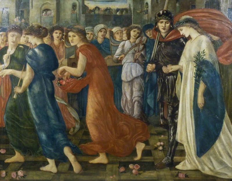 Saint Georges ve Ejderha, seri no 7: Dönüş - Edward Burne-Jones
