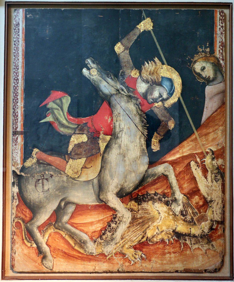 Saint Georges ve Ejderha - Vitale da Bologna