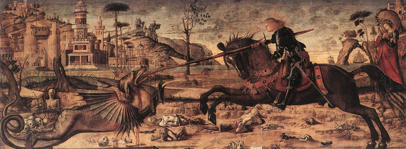 Saint Georges ve Ejderha - Vittore Carpaccio