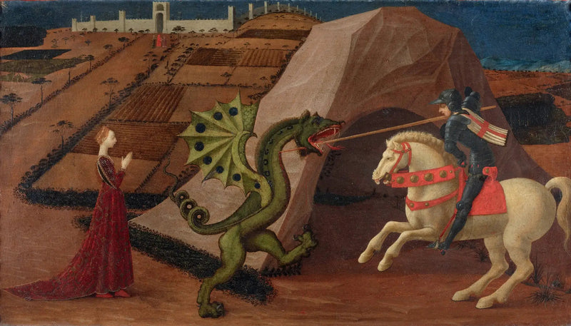 Aziz George Ejderhayı Yenen - Paolo Uccello