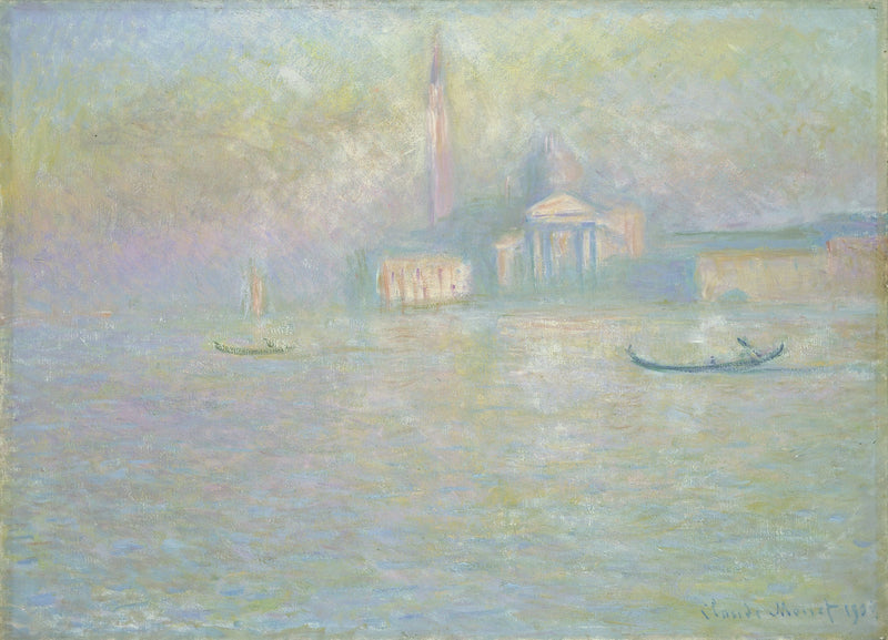 San Giorgio Maggiore, Venedik W1747 - Claude Monet