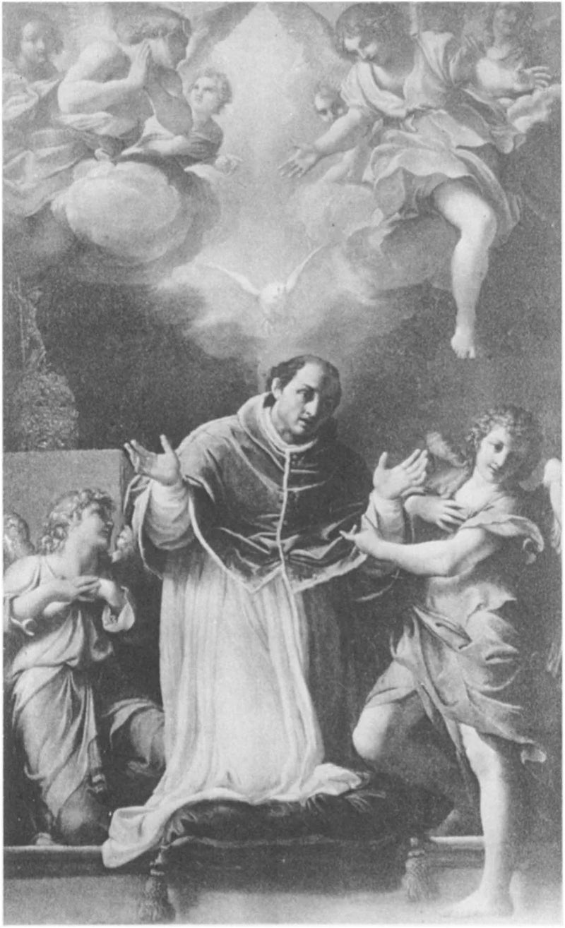 Saint Gregoire Dua Ederken - Annibale Carracci