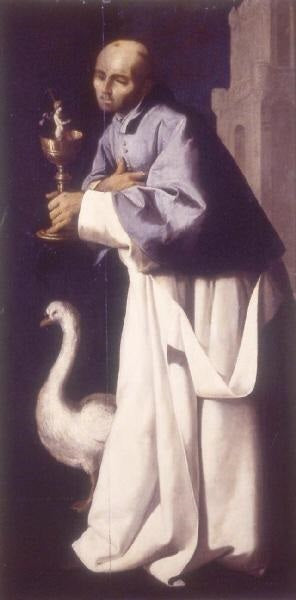 Saint Hugues, Lincoln Piskoposu - Francisco de Zurbarán