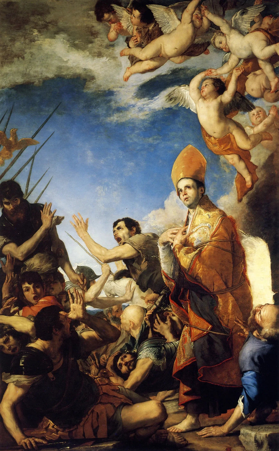 Ağır Yaralanmadan Çıkan Saint Janvier - Jusepe de Ribera