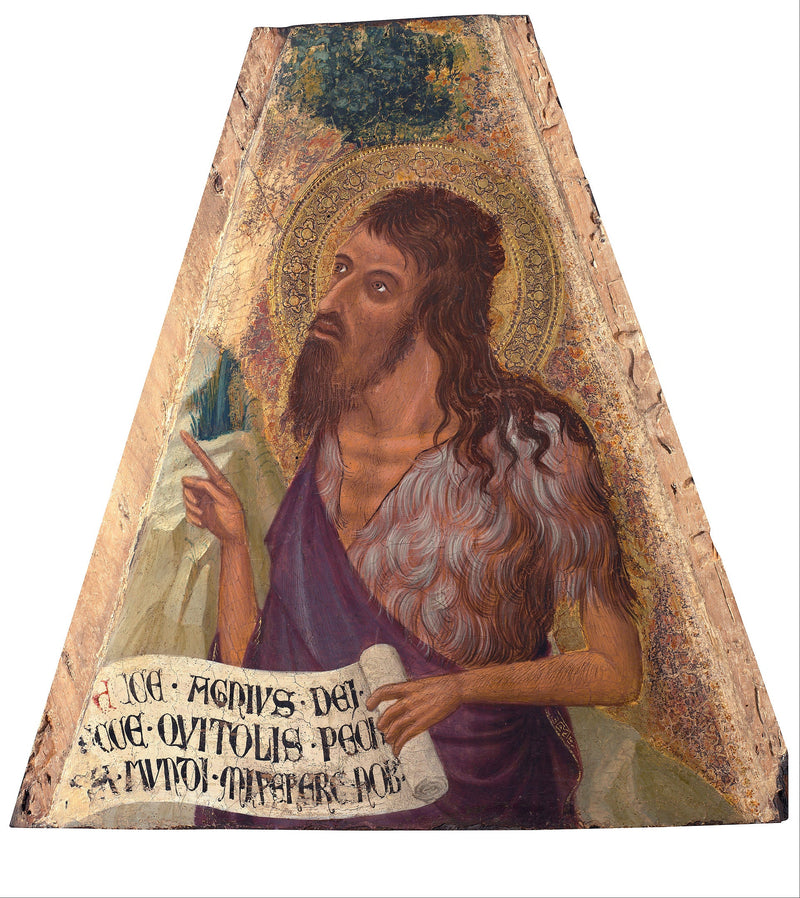Saint Jean-Baptiste - Ambrogio Lorenzetti