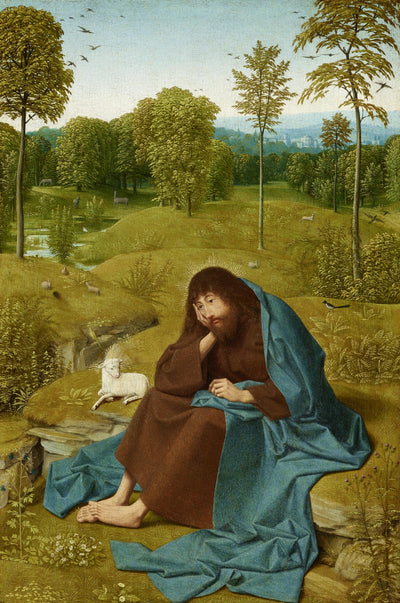 Saint Jean-Baptiste dans le désert - Geertgen tot Sint Jans - Alpha Reproduction