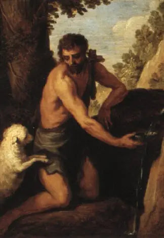 Saint Jean-Baptiste - David Teniers genç