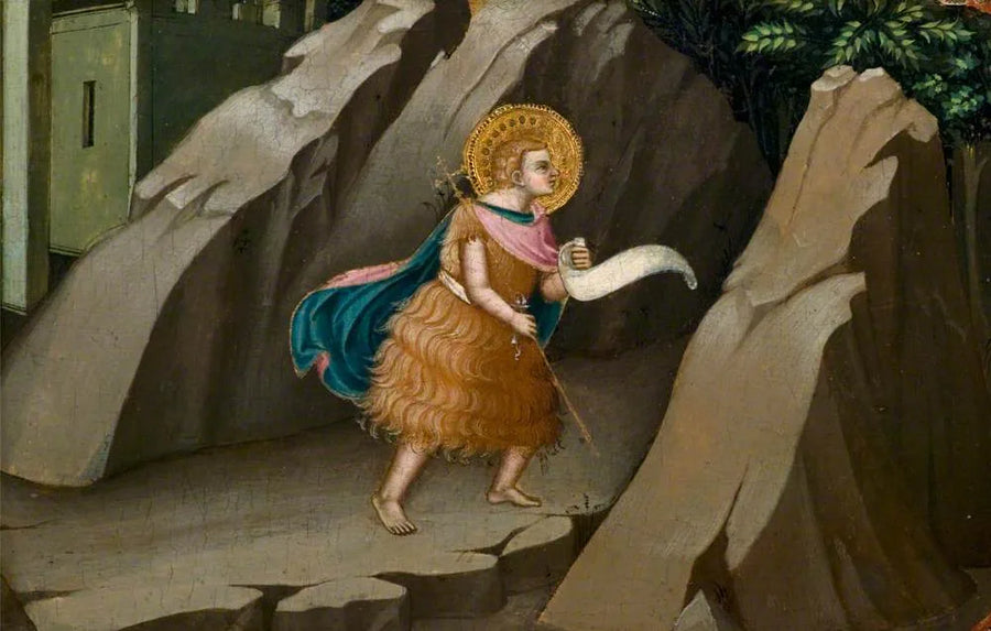 Aziz Jean-Baptiste Çöle Girerken - Lorenzo Monaco