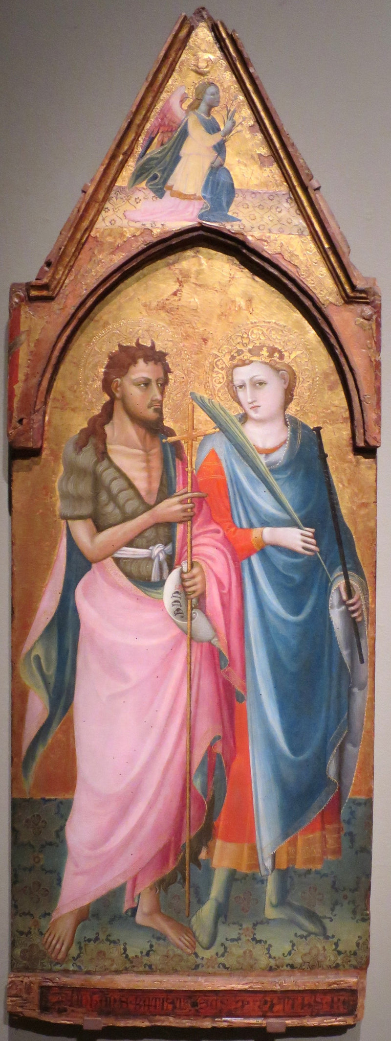Saint Jean-Baptiste ve Saint Miniato - Bicci di Lorenzo