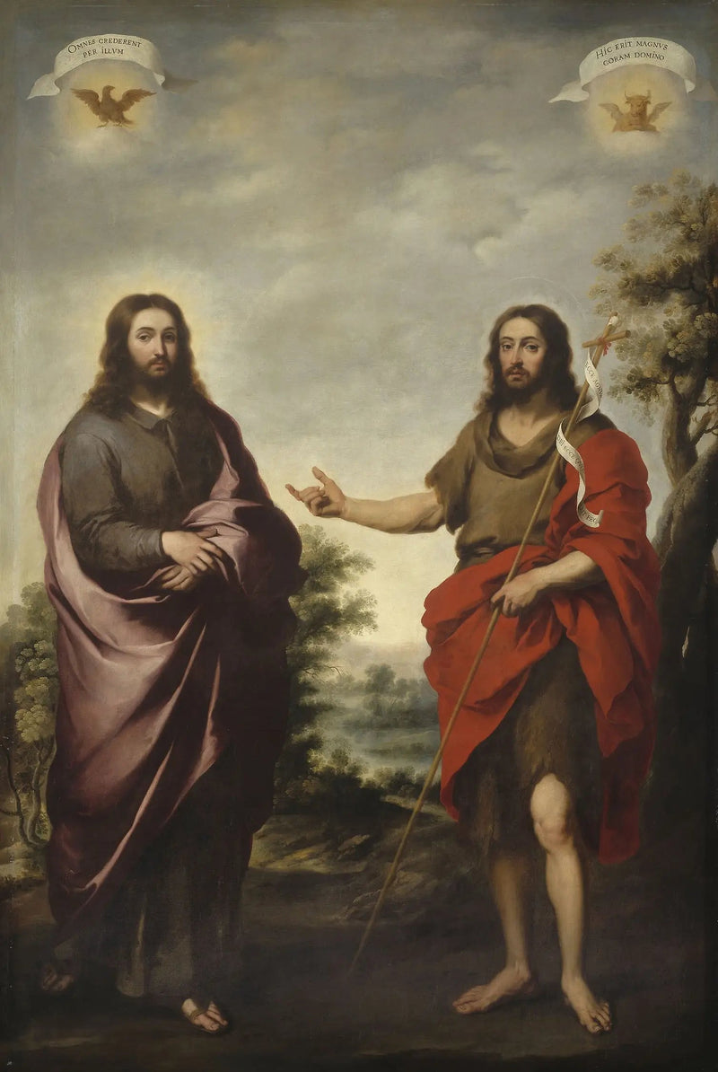 Saint Jean-Baptiste İsa'yı Gösteriyor - Bartolomé Esteban Murillo
