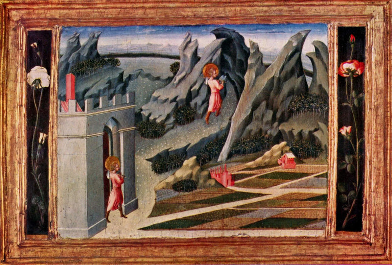 Aziz Jean-Baptiste Çöle Çekiliyor - Giovanni di Paolo
