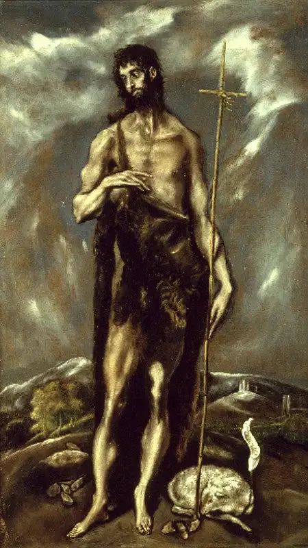 Aziz Jean Vaftizci, Valensiya - El Greco