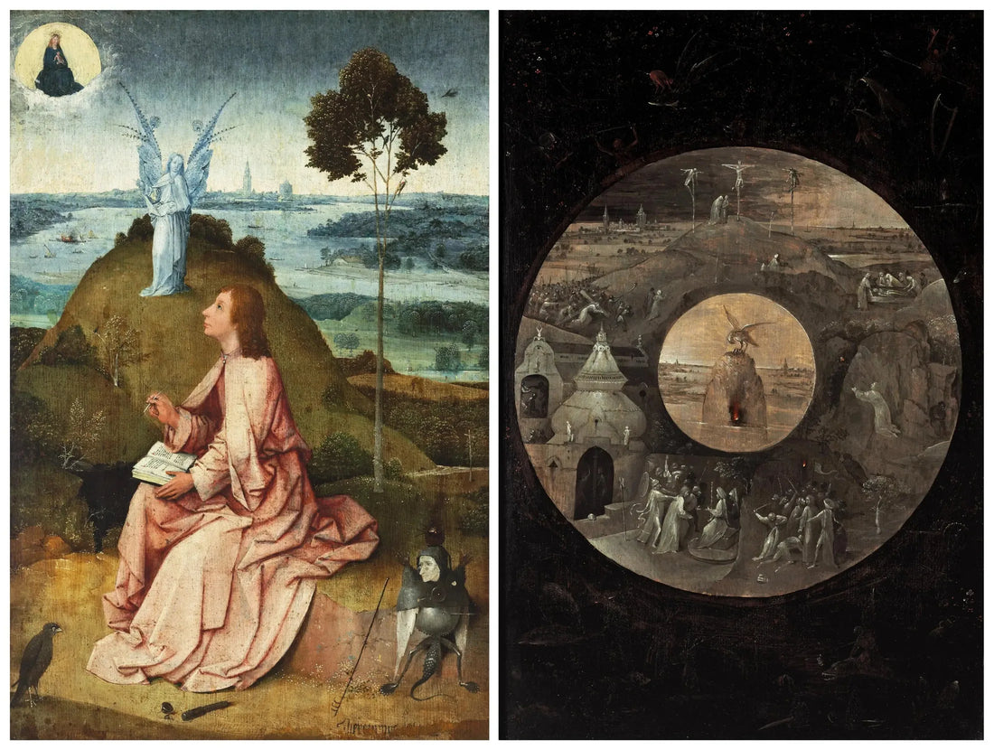 Patmos'taki Aziz Yuhanna İncili Yazarı - Hieronymus Bosch