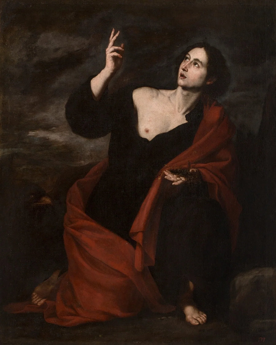 Patmos'taki Aziz Yuhanna İncili - Jusepe de Ribera