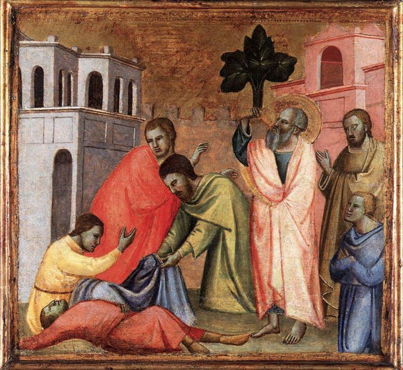 Saint Jean İncili içen zehirli kadeh - Taddeo Gaddi
