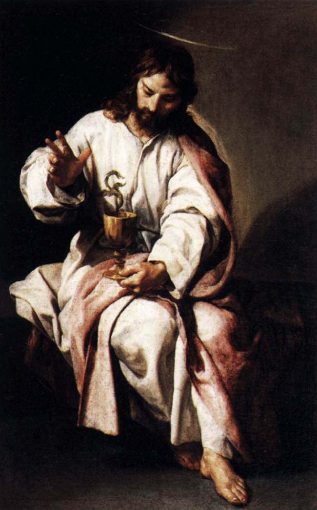Saint Jean l’Évangéliste et la coupe empoisonnée - Alonso Cano - Alpha Reproduction