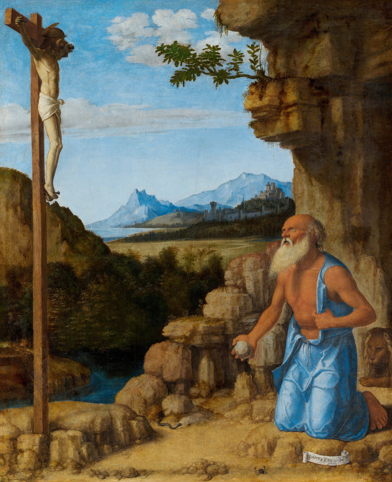 Çölde Saint Jerome - Cima da Conegliano
