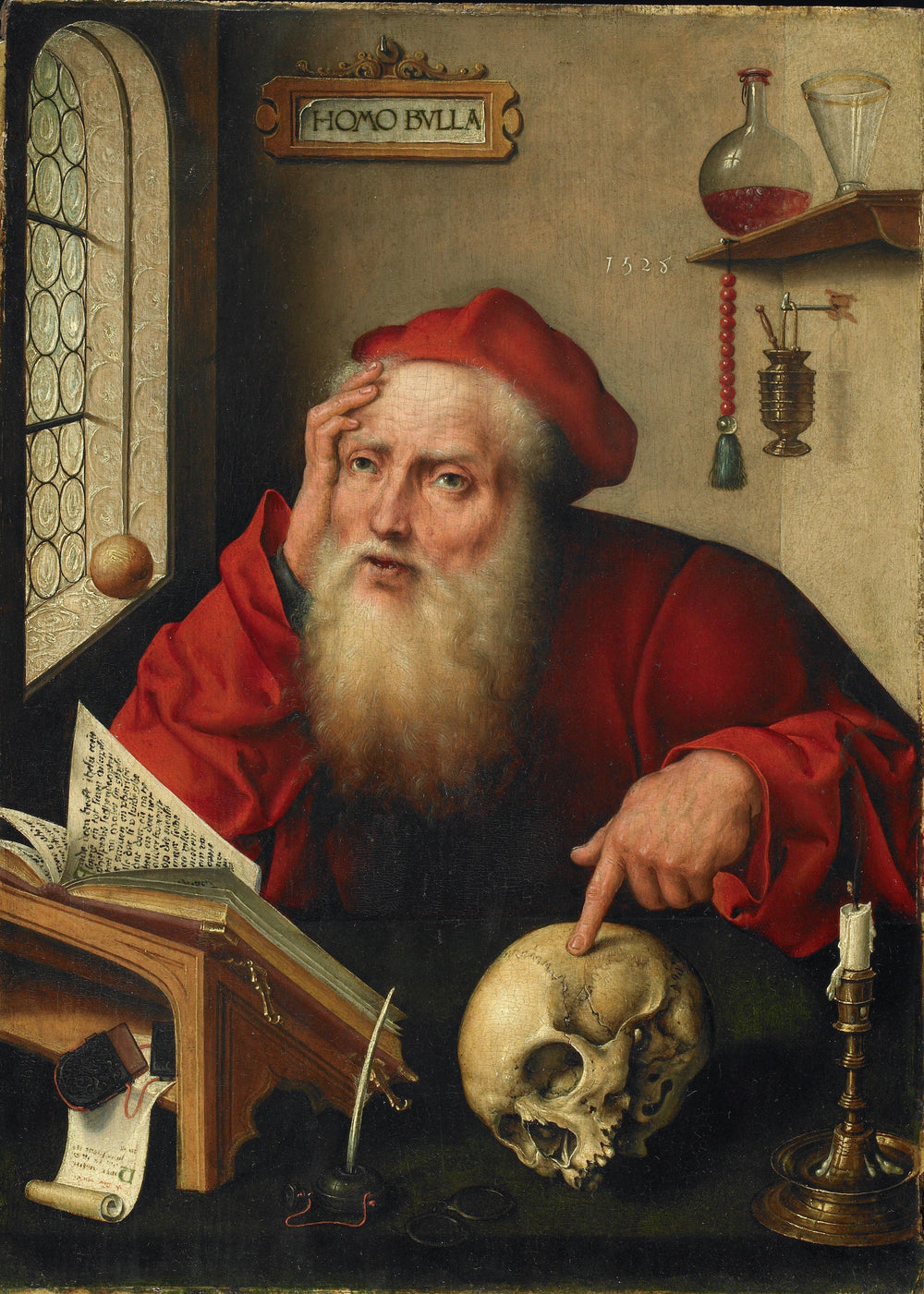 Saint Jérôme dans son cabinet de travail - Joos van Cleve - Alpha Reproduction