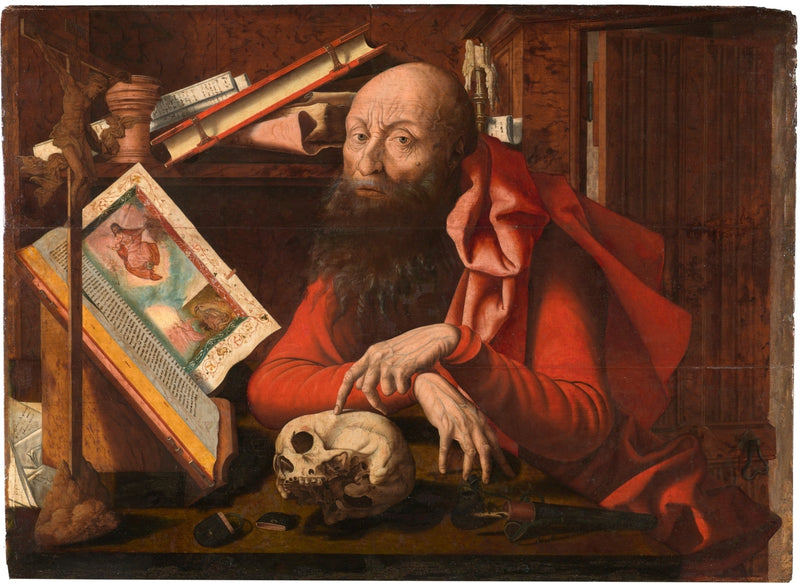 Saint Jérôme İş Odasında - Marinus van Reymerswale