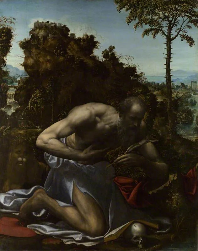 Aziz Jerome Ceza Çekerken - Il Sodoma (Giovanni Antonio Bazzi)