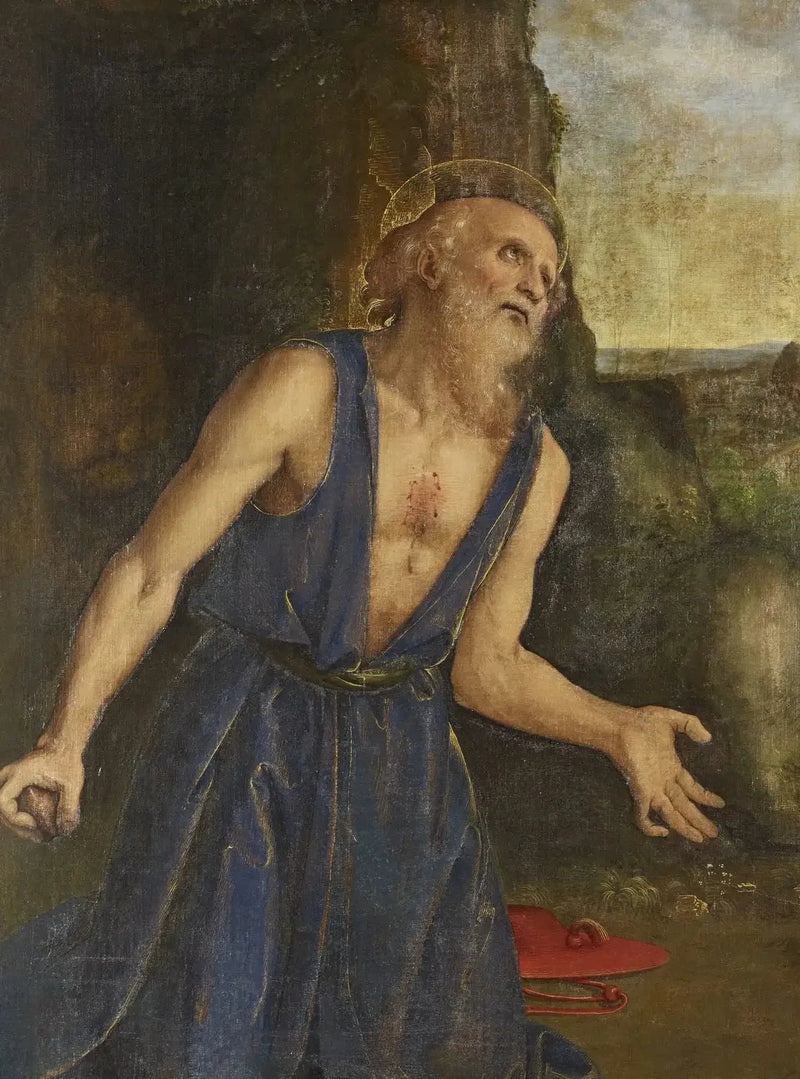Aziz Jerome Ceza Çekerken - Pietro Perugino