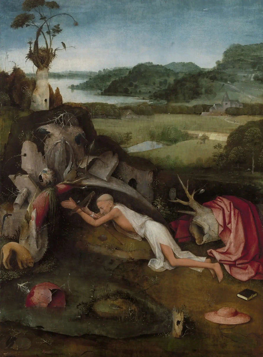 Aziz Jerome Dua Ediyor - Hieronymus Bosch