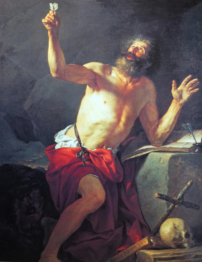 Sonuç Günü Trompetini Duyan Aziz Hieronymus - Jacques-Louis David
