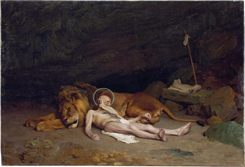 Aziz Hieronymus - Jean-Léon Gérôme