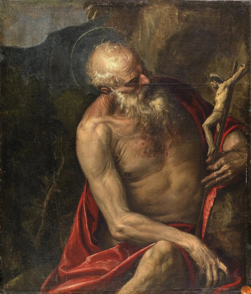 Saint Jérôme Meditasyonunda - Paul Véronèse