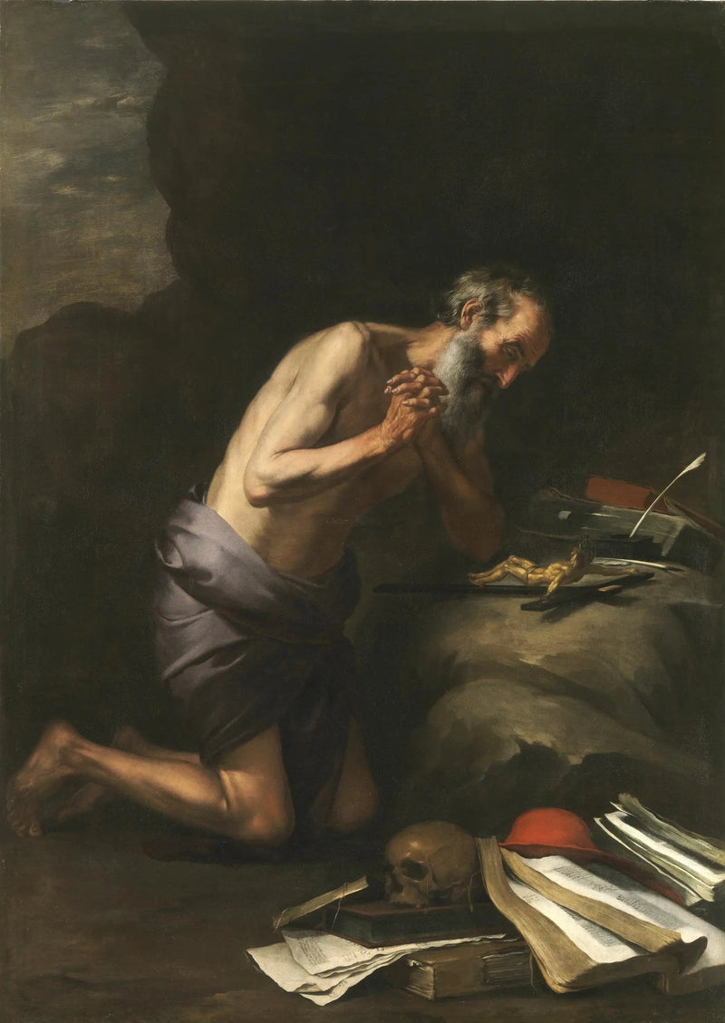 Saint Jérôme penitent - Bartolomé Esteban Murillo