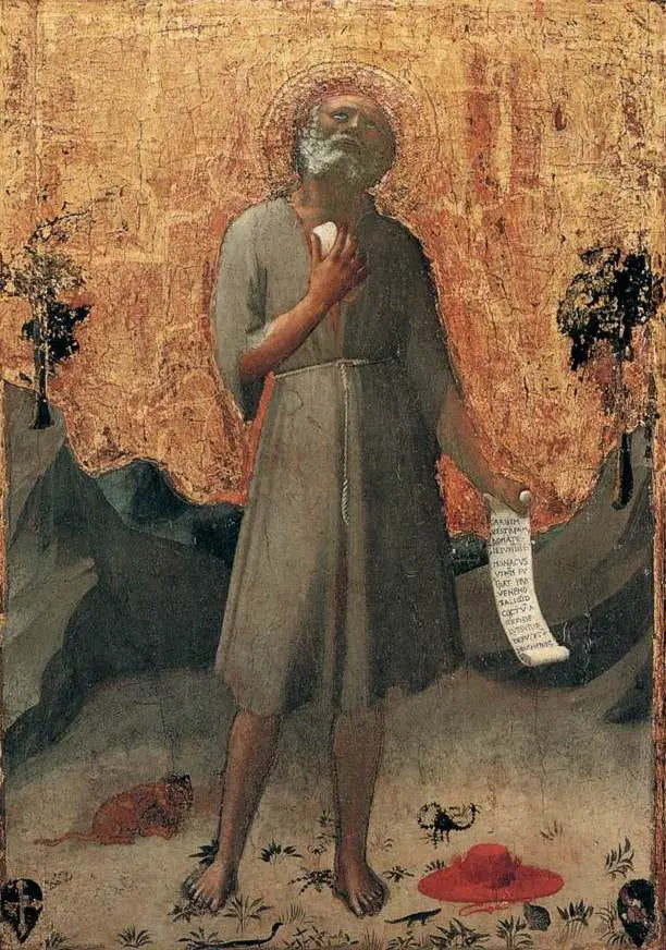 Saint Jérôme penitent - Fra Angelico