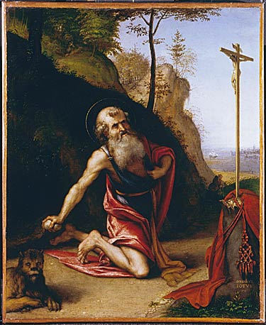 Aziz Jerome İlahiyatçı - Lorenzo Lotto