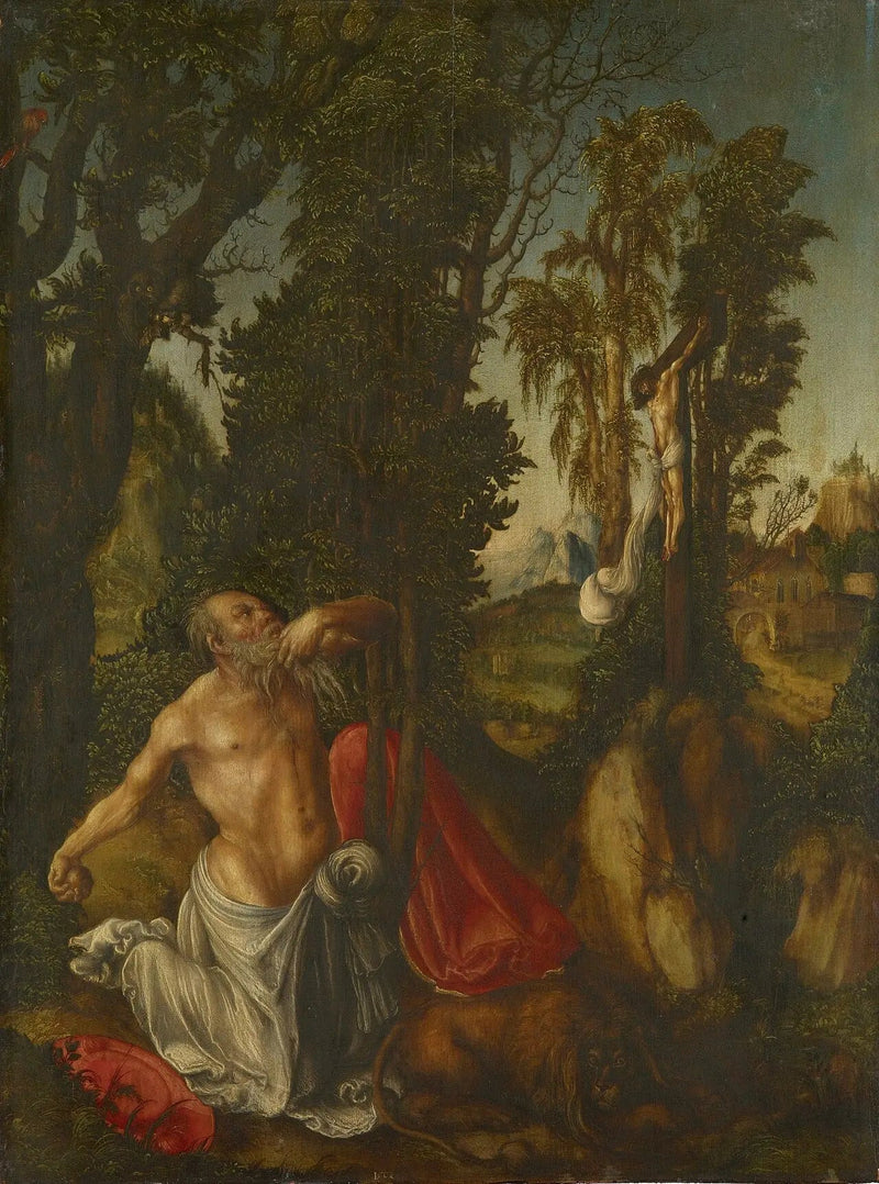 Saint Jérôme penitent - Lucas Cranach the Elder