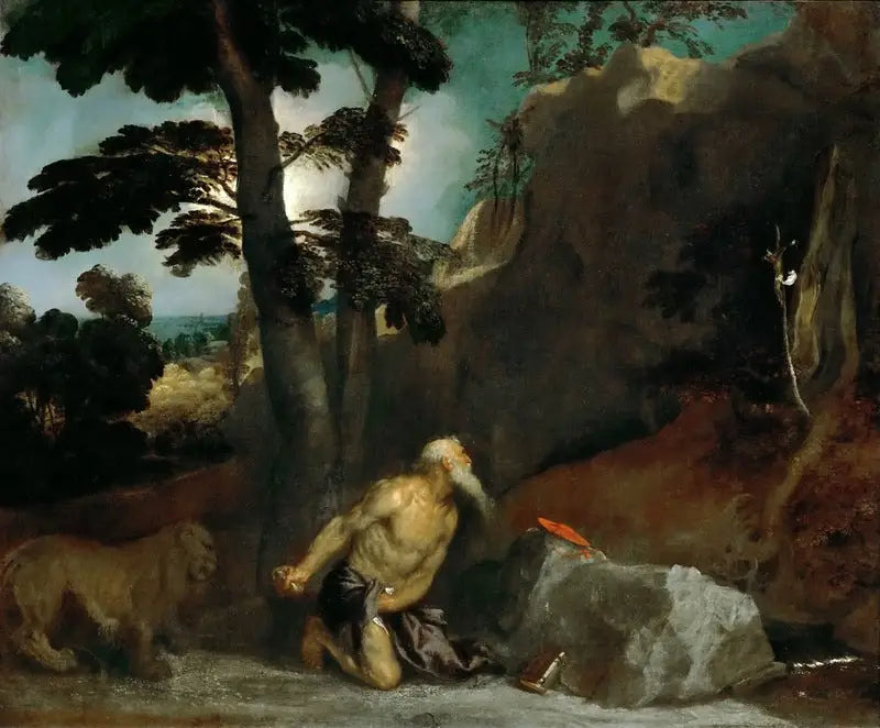 Aziz Jerome İlahisi - Titian