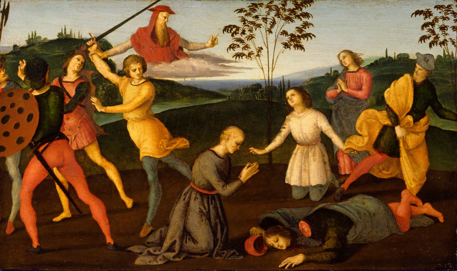Saint Jérôme, Silvanus et Sabinien, 1502-1503 – Raphaël