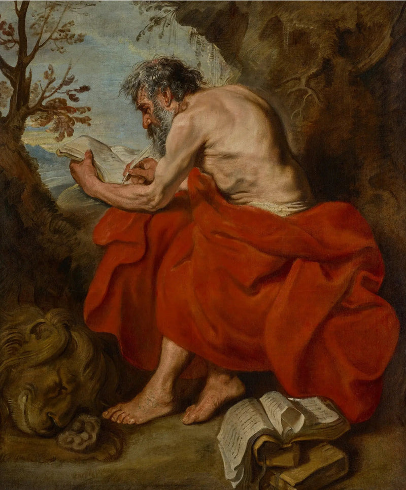 Aziz Jerome, yaklaşık 1615-1616 - Antoine van Dyck