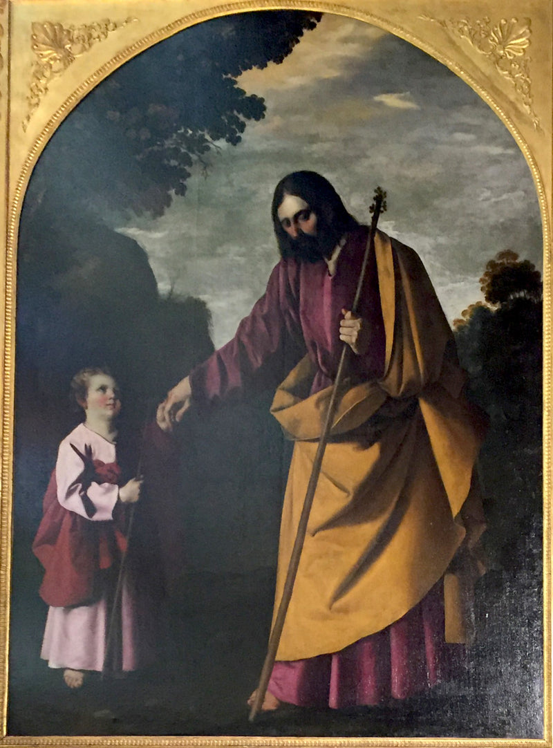 Aziz Joseph ve Çocuk İsa - Francisco de Zurbarán