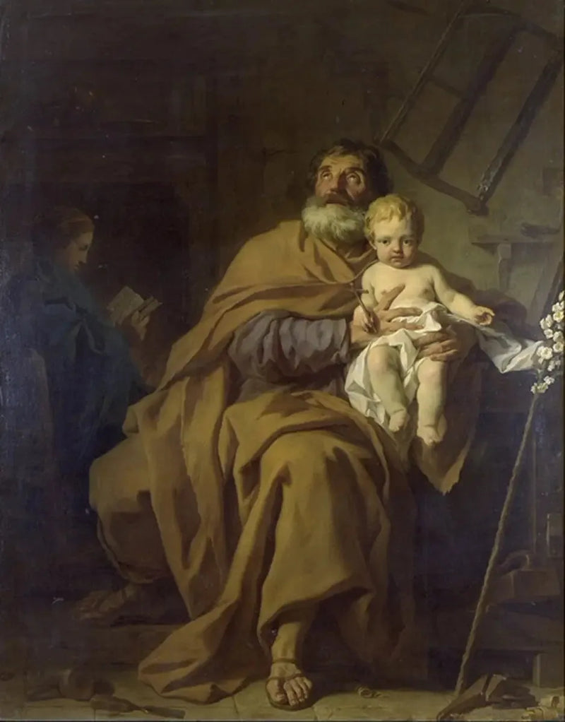 Saint Joseph Kiracı Çocuk İsa - Pierre Subleyras