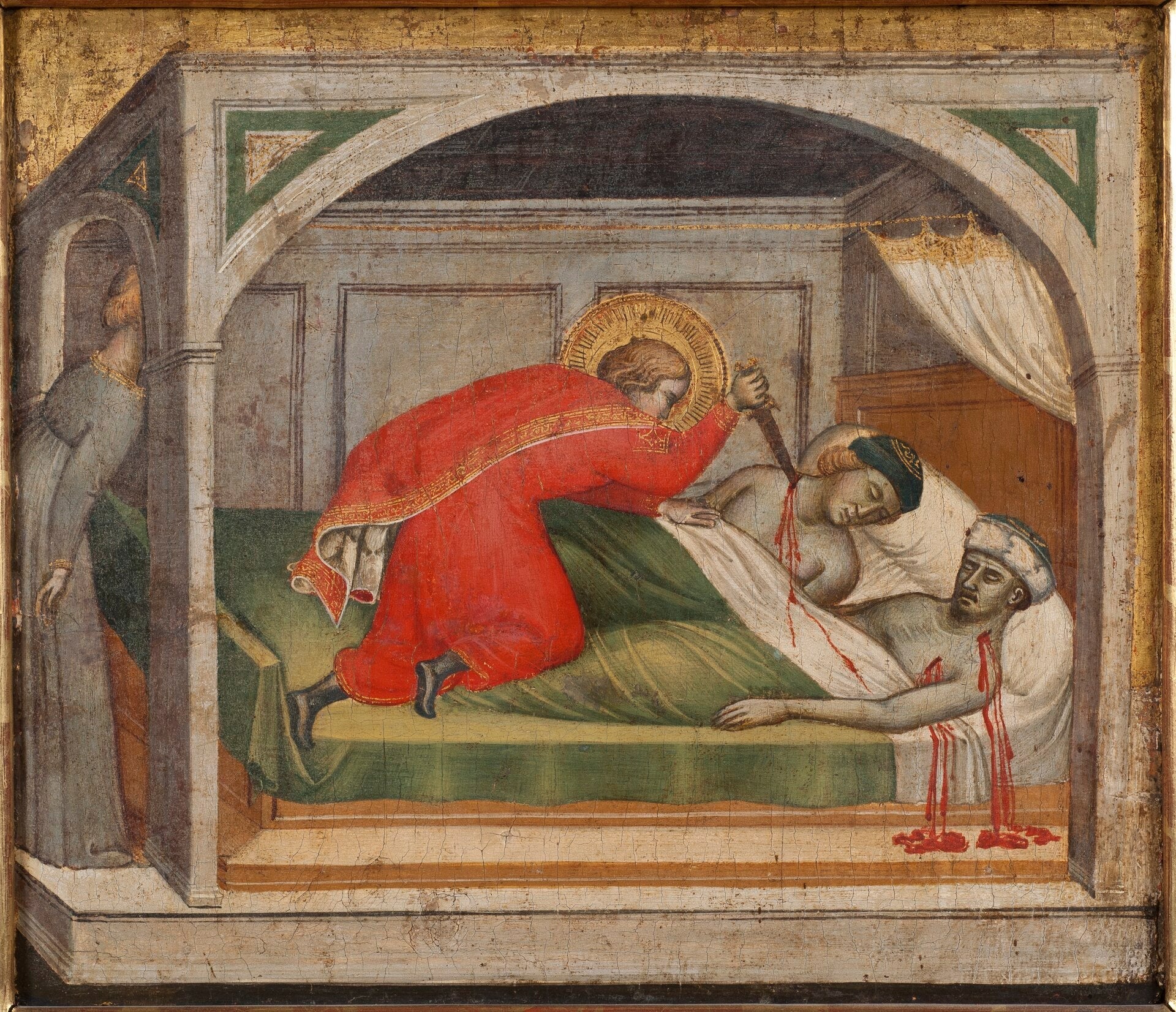 Saint Julien assassine ses parents - Spinello Aretino - Alpha Reproduction