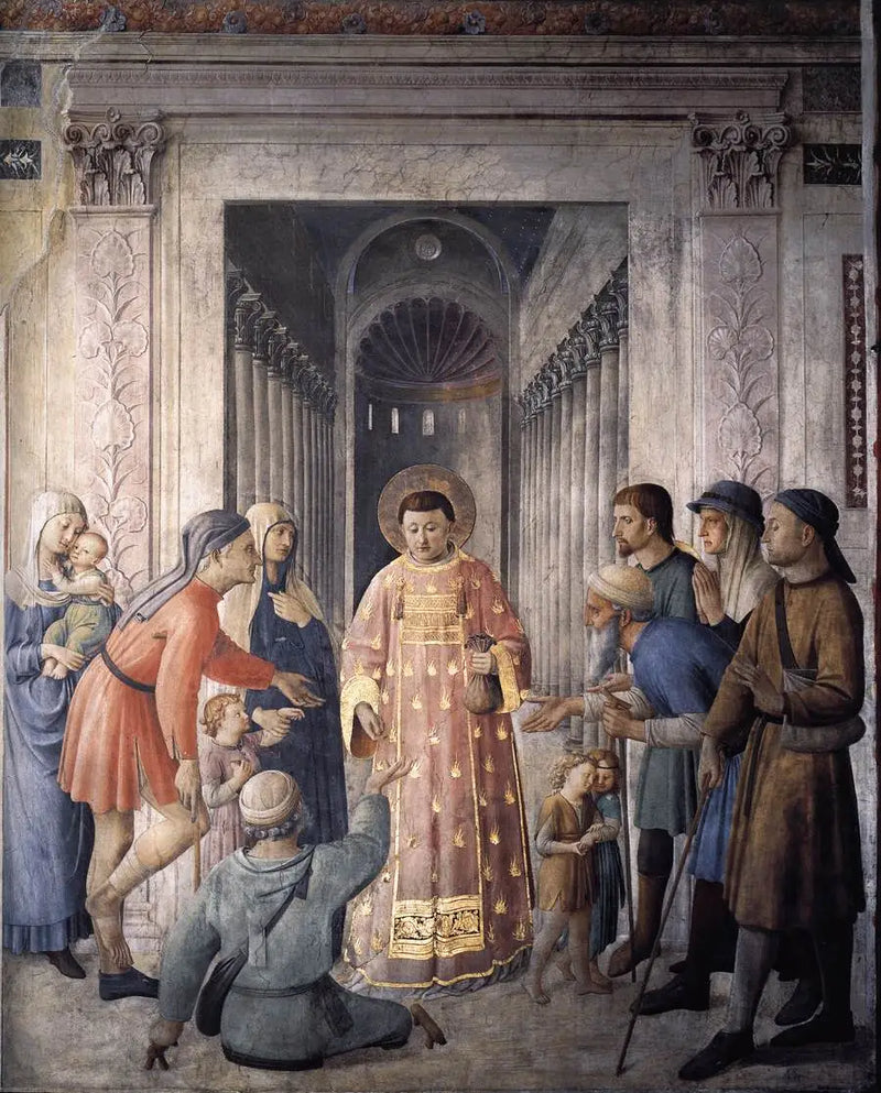 Saint Laurent hayır dağıtıyor - Fra Angelico