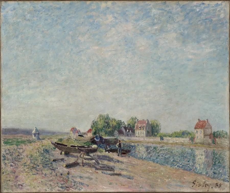 Saint-Mammès, Loing Kanalı - Alfred Sisley