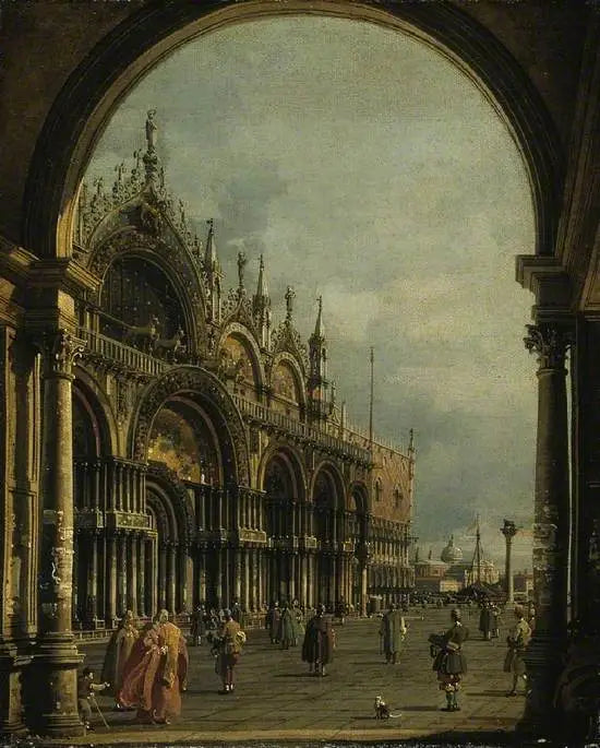 Saint-Marc, Venedik - Canaletto
