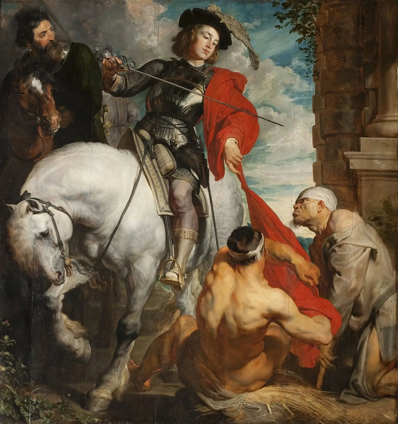 Saint Martin ve Dilenci - Antoine van Dyck