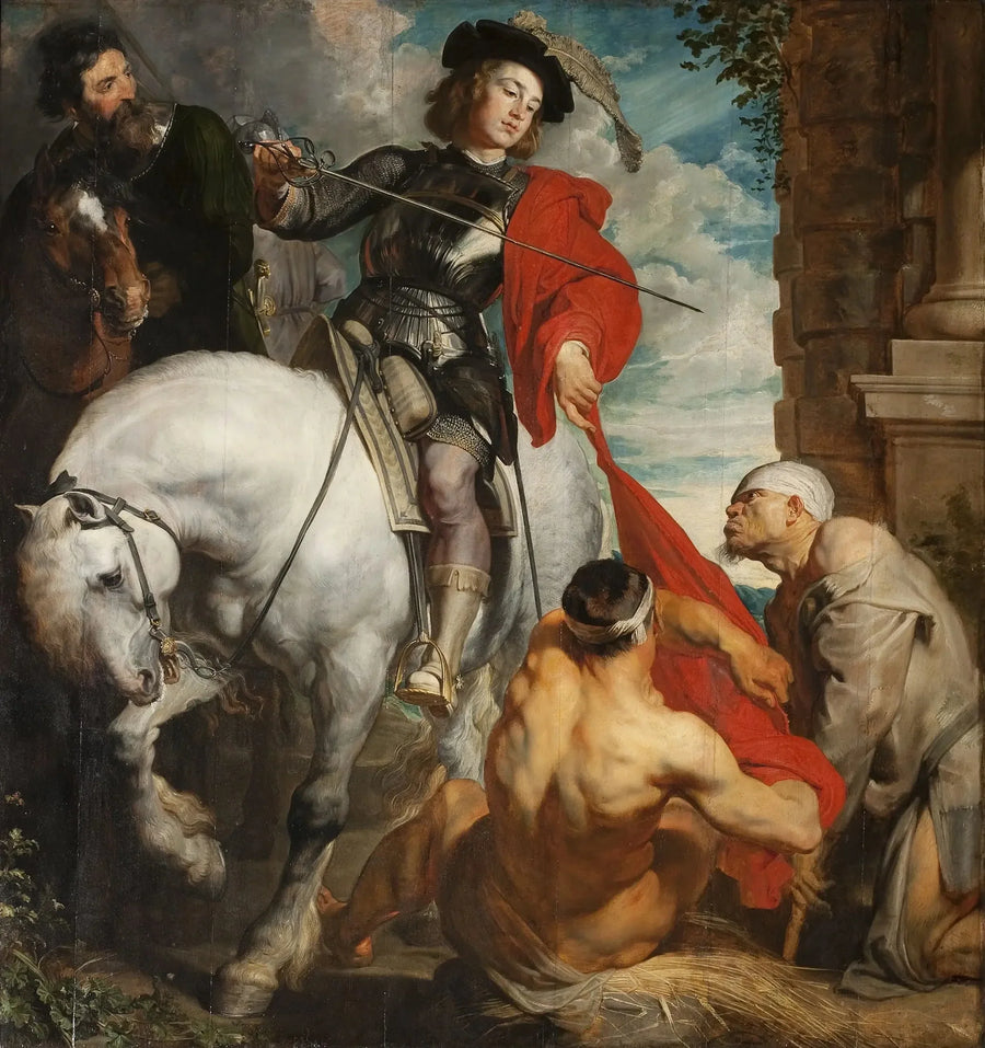 Saint Martin ve Dilenci - Antoine van Dyck